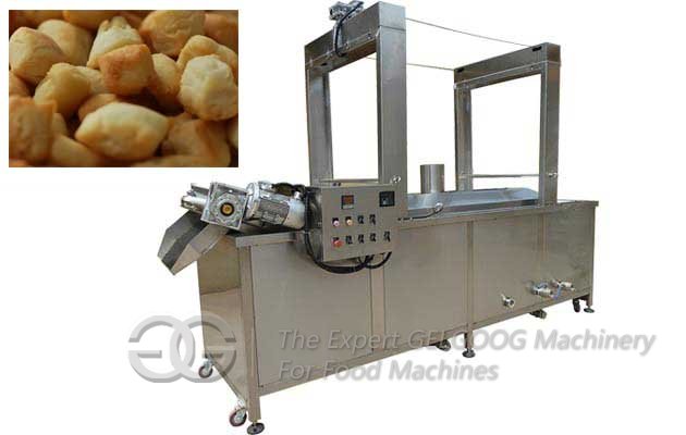 Continuous Chin Chin Fryer Machine|Pork Rinds Fryer Machine