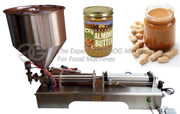 Semi Automatic Peanut Butter Filling Packing Machine
