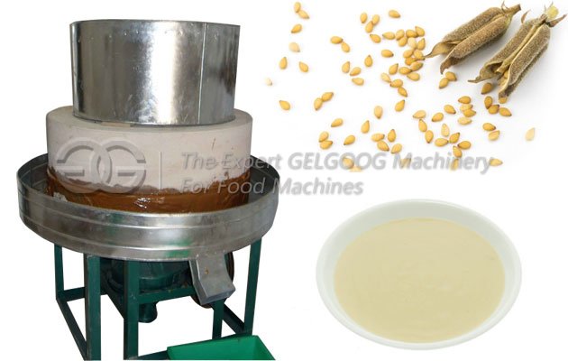 Sesame Butter Grinding Machine With Stone Mill