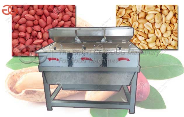 roasted peanut peeling machine