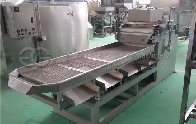 peanut and other nut chopping cutting machine