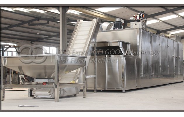 almond kernel baking machine