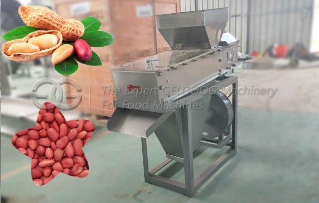 roasted peanut peeling machine