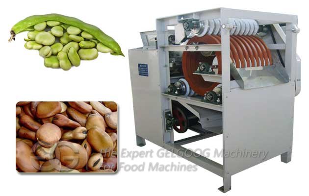 Broad Bean Shell Cutting Machine