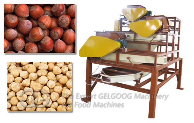 Three Stage Hazelnut Shelling Machine For Sale