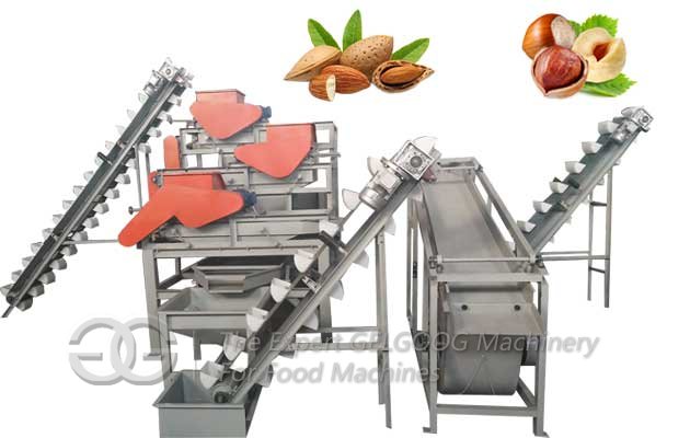 Automatic Hazelnut Shelling Line For Sale