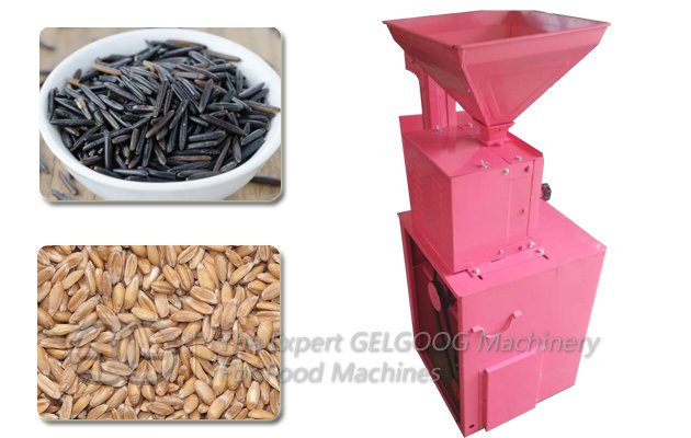 Three Roller Wild Rice Dehuller Machine