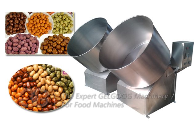 Fish Skin Peanut Coating Machine|Fish Skin Peanut Machine Price