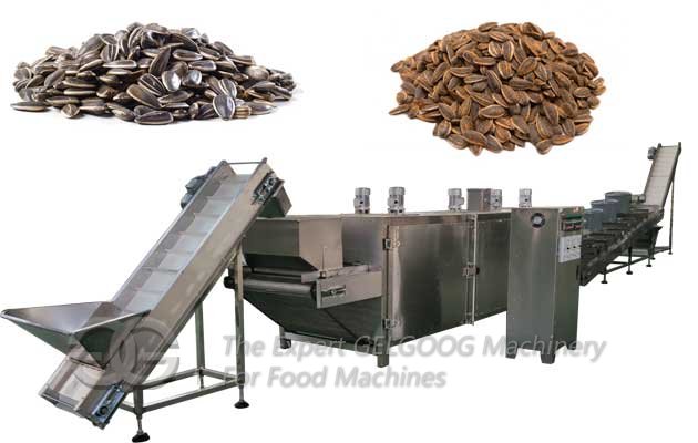 Sunflower Seeds Roasting Line