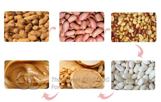 Peanut Butter Working Process