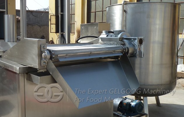 Continuous Chin Chin fryer Machine