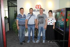 Customers From Vietnam to Visit Our Coampany
