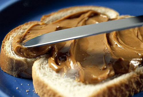 Home made peanut butter