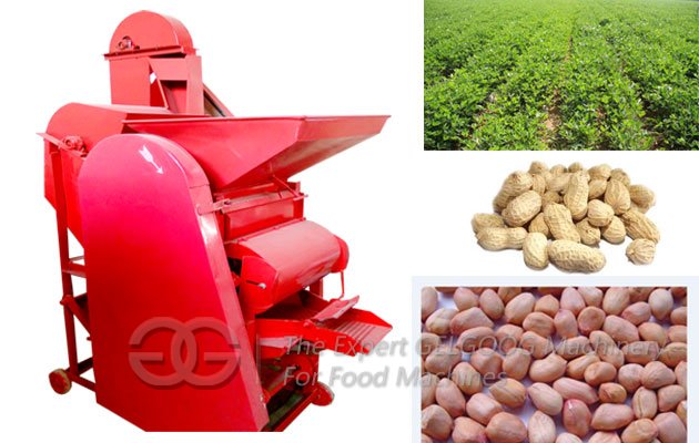 Peanut shelling machine