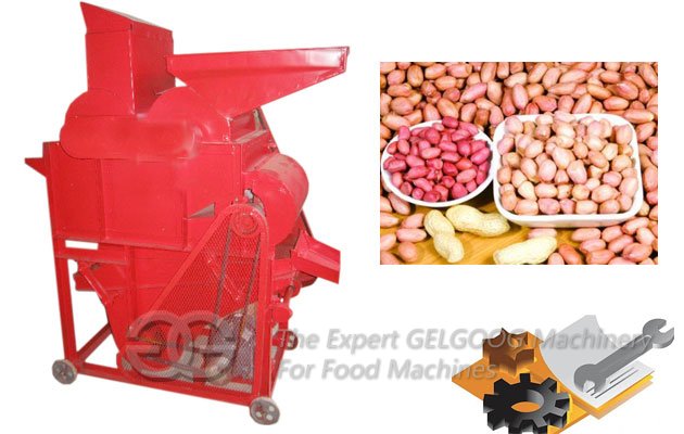 Peanut shelling machine