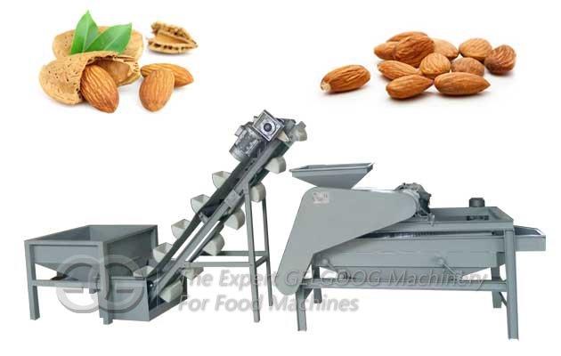 Almond Shelling Machine