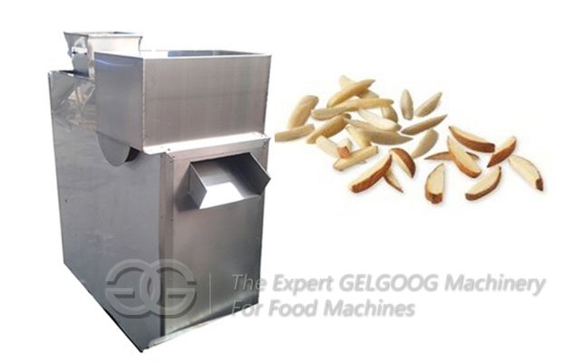 Full Automatic Stainless Steel Peanut Strip Cutting Machine 