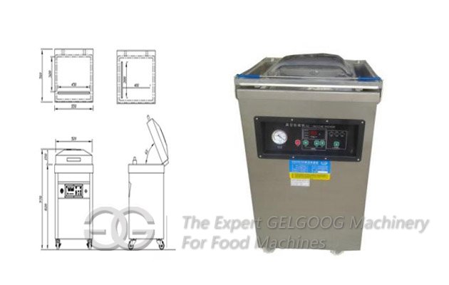 China Made Single Room Vacuum Packing Machine 