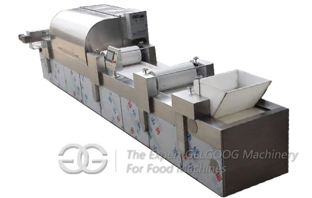 Industrial Automatic  Peanut Brittle Molding And Cutting Mach