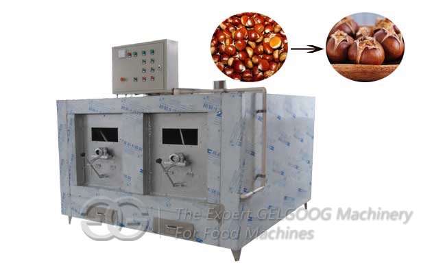  High Efficient Chestnuts Drum Roasting Machine