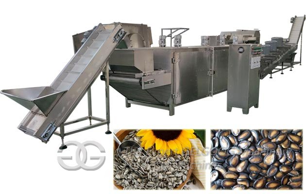 Sunflower Seed Roasting Machine Equipment Line