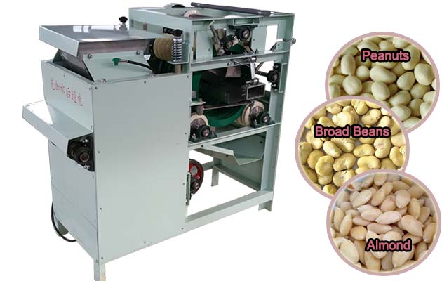 Wet Type Broad Bean Peeling Machine For High Output Capacity