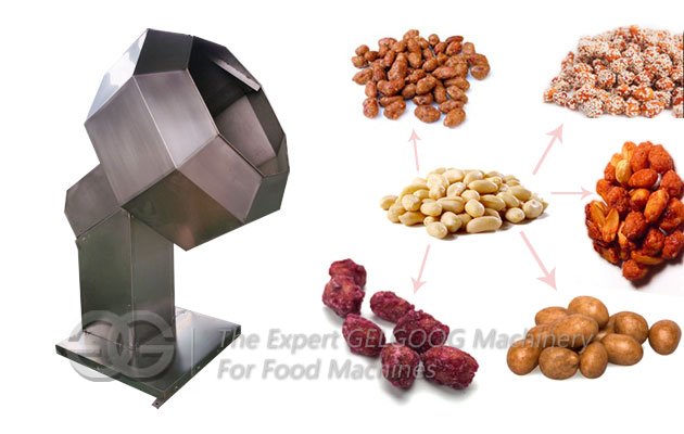 Peanut Seasoning Machine|Coated Peanut Seasoning Equipment