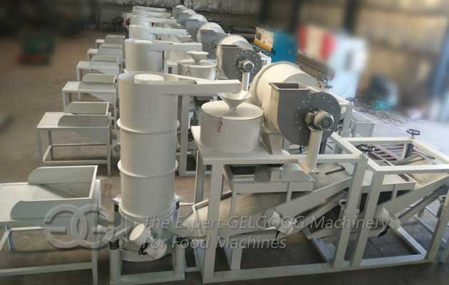 Inchi Nuts Hulling Production Line