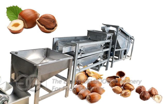 Hazelnut Shelling Production Line