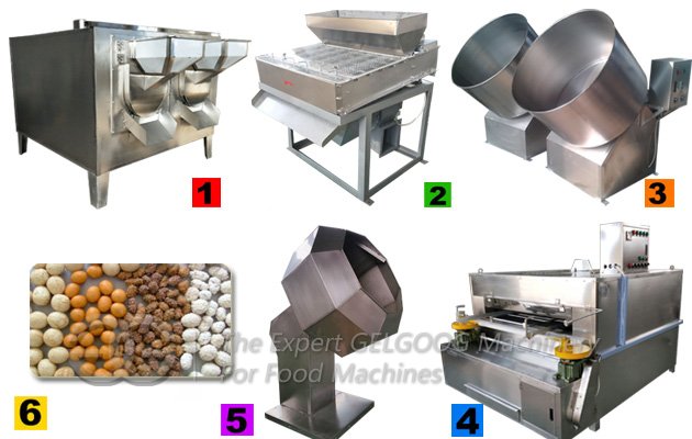 Coated Peanut Making Processi