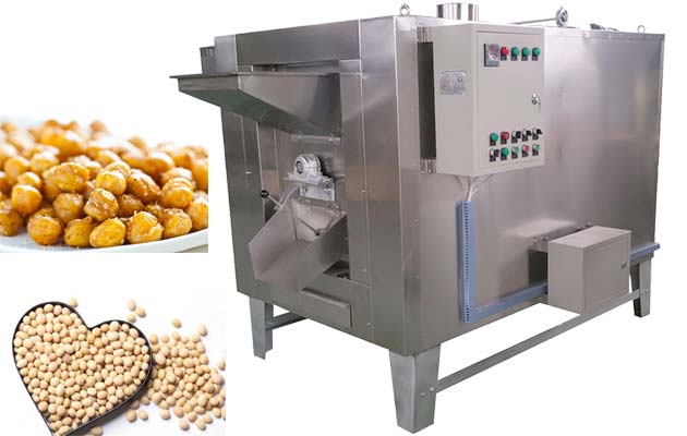 Gas Soybean Roaster Machine