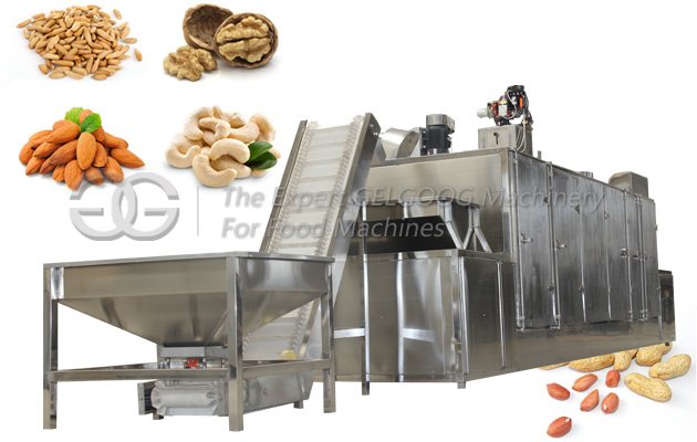 almond roasting machine