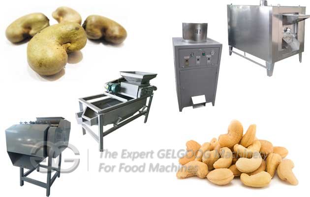 Cashew Nut Shelling Production Process
