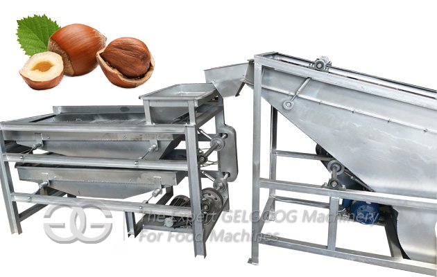 Hazelnut Hulling Production Line