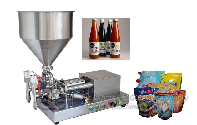 Semi Automatic Cream Paste Filling Machine 